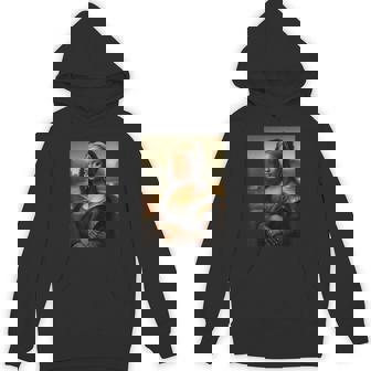 Black Mona Lisa African American Black History Month Hoodie - Thegiftio UK