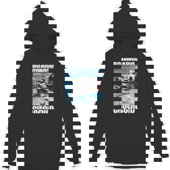Bombardino Crocodilo Italian Brainrot Meme Hoodie - Thegiftio UK