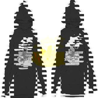 Book Frog Toad Vintage Book Frog Book Frog Reading Book Hoodie - Thegiftio