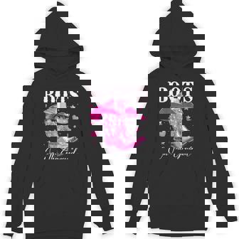 Boots On The Ground Cowboy Cowgirl Western Linedance Hoodie - Monsterry