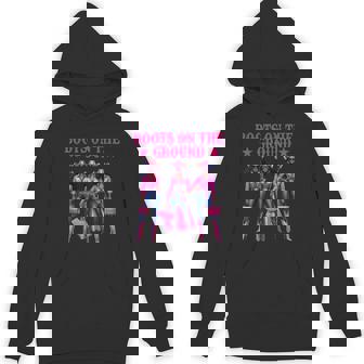 Boots On The Ground Fashion Western Melanin Black Cowgirl Hoodie - Thegiftio UK
