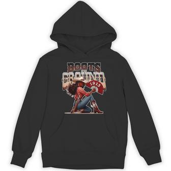Boots On The Ground Where Them Fans At Hoodie - Thegiftio UK