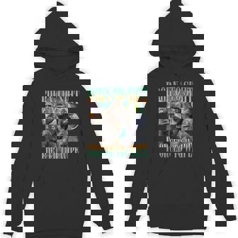Born To Shit Forced To Wipe Gorilla Meme Graphic Hoodie - Thegiftio UK