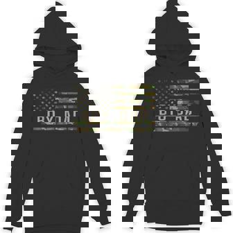 Boy Dad Proud Dad Of Boy Fathers Day For Dad Us Flag Hoodie - Thegiftio UK
