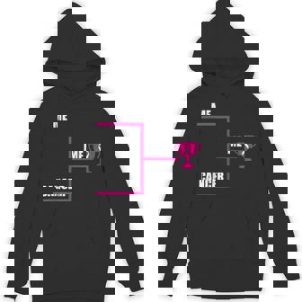 Breast Cancer Me Winner ブラケット インスピレーショナル啓発ギフト Hoodie - Kawaiitshirt