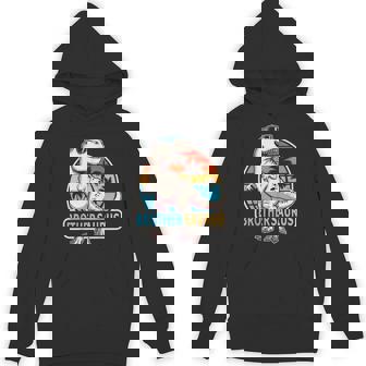 Brother Saurus Dinosaur Family Matching Father's Day Hoodie - Thegiftio