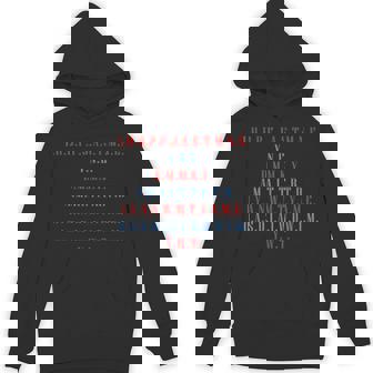 I Have Brought Peace Abbreviated Letters Hoodie - Monsterry