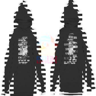 Bruh Fourth 4Th Of July Eagle American Patriotic Boys Hoodie - Monsterry