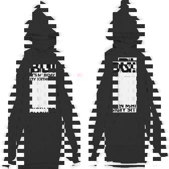 Bruh It's My 10Th Birthday Sign My 10 Years Old Bday Hoodie - Thegiftio
