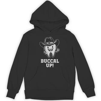 Buccal Up Tooth Dental Hygienist Dentist Dental Pun Hoodie - Thegiftio UK