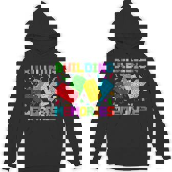 Building Memories Brick Block Matching Family Master Builder Hoodie - Thegiftio UK