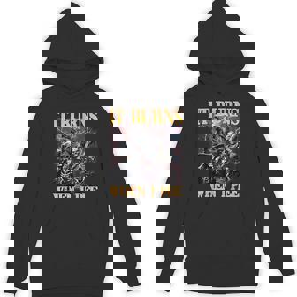 It Burns When I Pee Hard Skeleton Meme Hoodie - Thegiftio UK