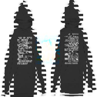 Call Me Ranch Cause I Be Dressing Raccoon Meme Hoodie | Mazezy