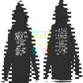 Cancun Mexico Vacation Beach 2025 Trip Group Squad Colorful Hoodie - Thegiftio
