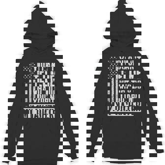 You Can't Tell Me What To Do Daughter Hoodie - Monsterry