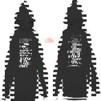 Christmas In July Santa Hat Summer Beach Vacation Xmas Hoodie - Thegiftio