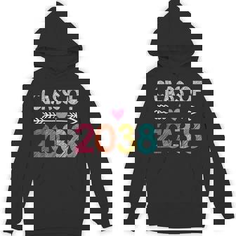 Class Of 2038 Kindergarten Pre K Grow With Me Graduation Hoodie - Thegiftio