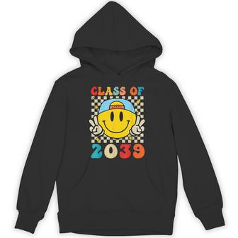 Class Of 2039 Grow With Me First Day Of School Graduation Hoodie - Thegiftio UK