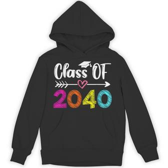 Class Of 2040 Grow With Me First Day Of Kindergarten Hoodie - Thegiftio UK