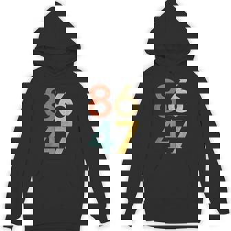 Classic Vintage 80S Style 86 47 Anti Trump Hoodie - Thegiftio