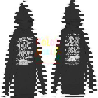 Color Our World Book Reading Program 2025 Summer Hoodie | Mazezy