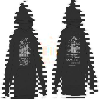 Color Our World Summer Reading 2025 Book Wildflowers Hoodie - Thegiftio UK