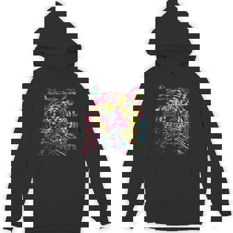 Colorful Tiger Tigers Fashion Graphic Hoodie - Kawaiitshirt