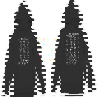 Counselor Coping Skills Alphabet Mental Health Awareness Hoodie - Thegiftio UK