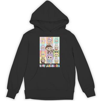 Cute In My Labubu Era Labubu Lover Saying Hoodie - Thegiftio UK