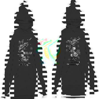 Dabbing Crocodile With Sunglasses Alligator Animal Hoodie - Thegiftio UK