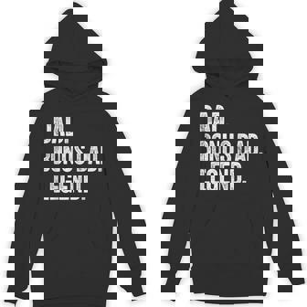 Dad Bonus Dad Legend Vintage Distressed Bold Graphic Hoodie - Thegiftio