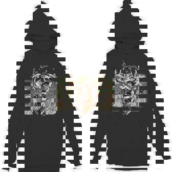 Dad Deer Hunting Camo Antlers And Forest Scene Hoodie - Monsterry