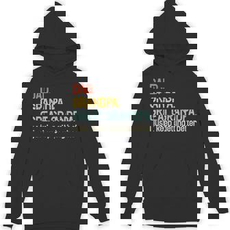 Dad Grandpa Great Grandpa Fathers Day For Grandpa Hoodie - Monsterry