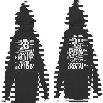 Dad The Man With Everything But Hair Hoodie - Thegiftio UK