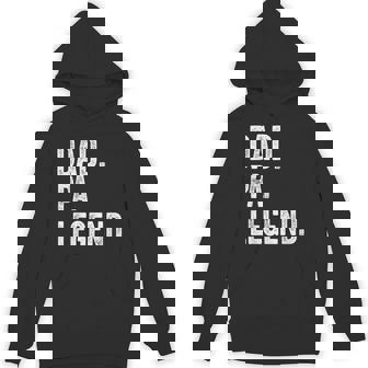 Dad Pa Legend Vintage Distressed Bold Pa Graphic Hoodie - Thegiftio