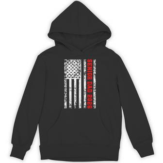 Dad Senior 2026 Proud Dad Of A Class Of 2026 Graduate Flag Hoodie - Thegiftio