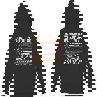 Dad Tax If I'm Buyin' I'm Tryin' Usa Flag Father's Day Hoodie | Mazezy