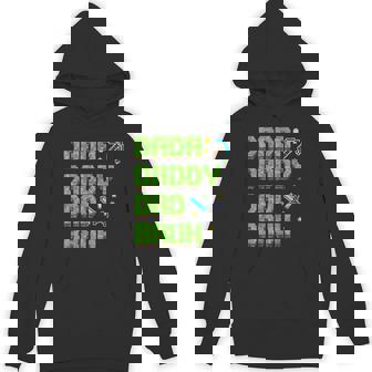 Dada Daddy Dad Bruh Father's Day Game Pixel Hoodie - Monsterry