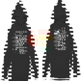 Dada Daddy Dad Bruh Husband Dad Fathers Day Football Hoodie - Monsterry