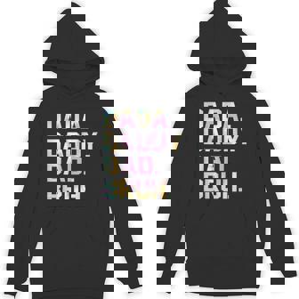 Dada Daddy Dad Bruh Tie Dye Dad Jokes Father's Day Hoodie - Monsterry