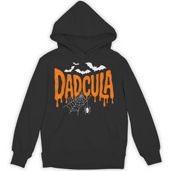 Dadcula Halloween Dad Costume Spider Bat For Dad Men Hoodie - Thegiftio