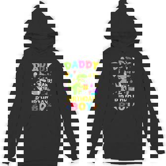 Daddy Of The Birthday Boy T-Rex Dinosaur Boy Party Hoodie - Thegiftio