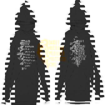 Daddy Husband Provider Protector King Fathers Day Hoodie - Monsterry