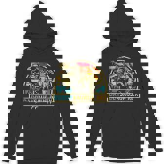 Daddysaurus Rex Dinosaur Daddy Saurus Rex Family Matching Hoodie - Monsterry