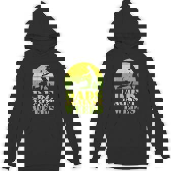 Dads Against Weeds Gardening Lawn Mowing Father's Day Hoodie - Thegiftio
