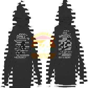 Dadsquatch Sasquatch Bigfoot Dad Like A Regular Dad Squatchy Hoodie - Thegiftio UK