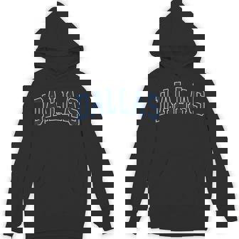 Dallas Texas Tx Vintage Athletic Sports Style 80S 90S Hoodie - Monsterry