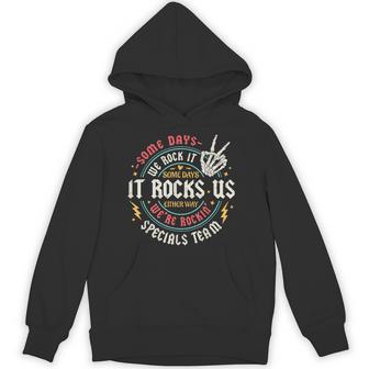 Some Days We Rock It Specials Team Pe Back To School Hoodie - Thegiftio UK
