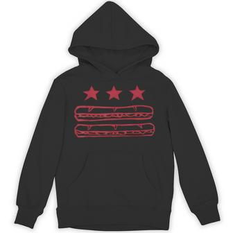 Dc Flag Sub Sandwich Hoodie - Thegiftio UK