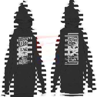 Democracy Is Dying But Hey Nice Fireworks 4Th Of July Coldly Hoodie - Monsterry